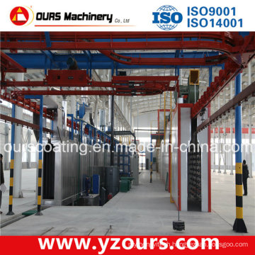 Aluminum Profile Overhead Chain Conveyor in Coating Line